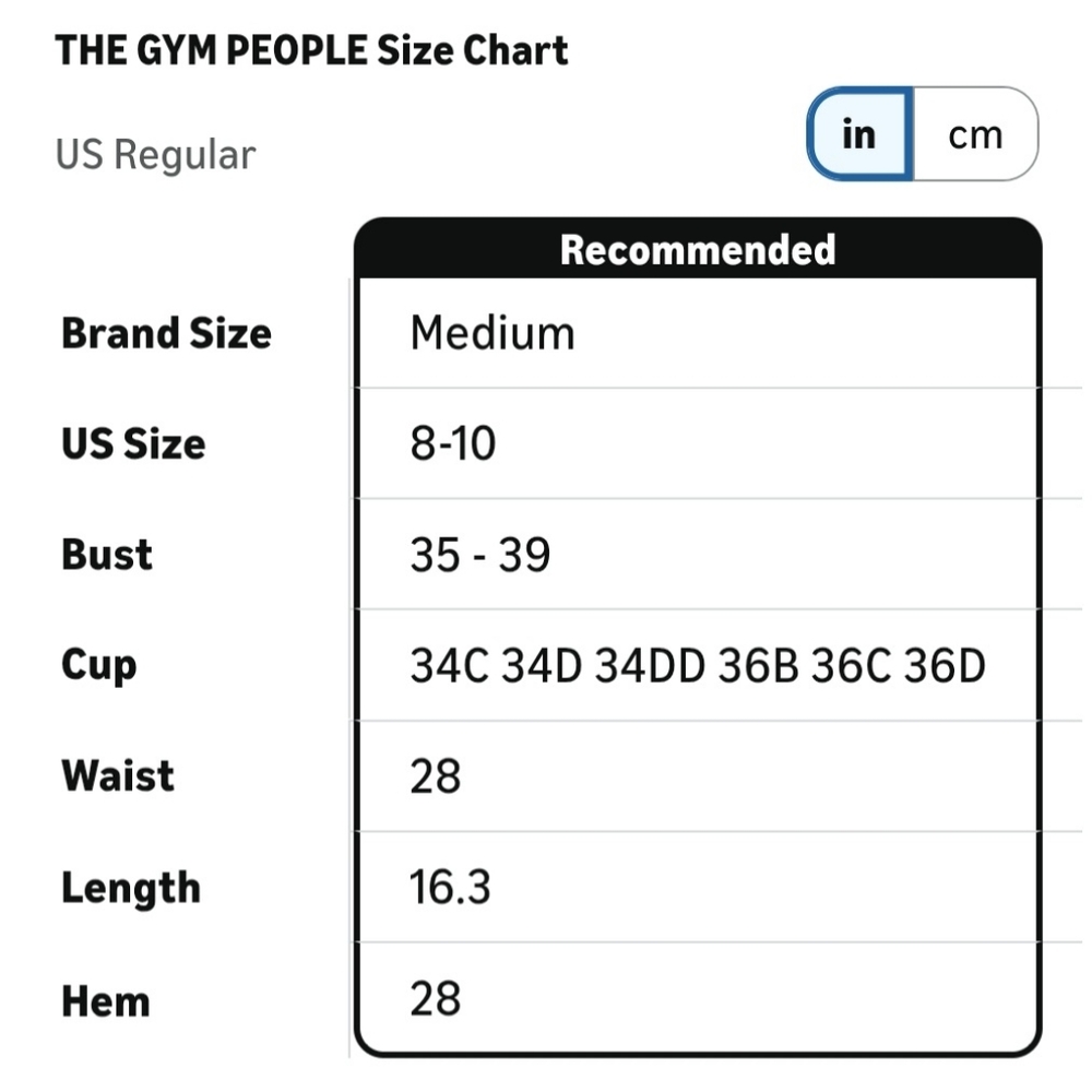 The Gym People Sports Bra Tank 2 Pack | Padded Black White | M - Picture 2 of 9